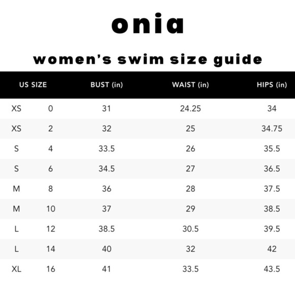 Onia Swim NWT Carmen Reversible Black White V-Waist Bikini Bottom Large - Picture 11 of 12